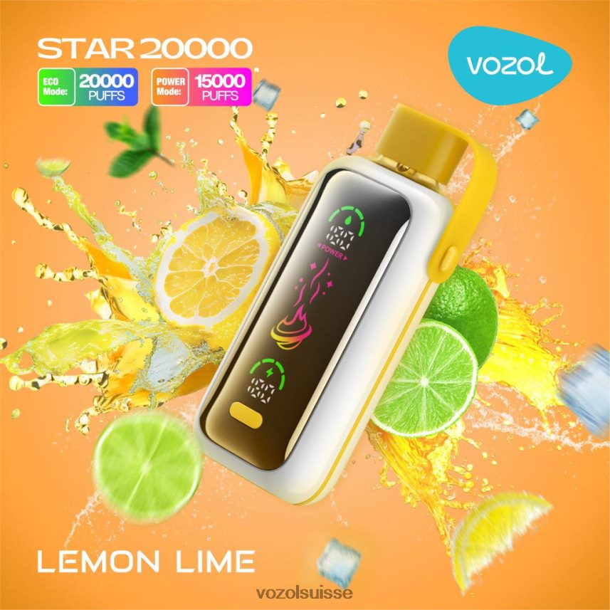 VOZOL STAR 20000 L2028H11 citron vert Vozol Vape Suisse