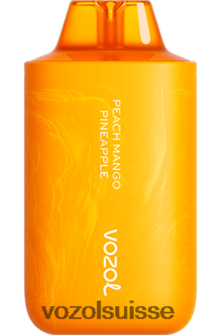 pêche mangue ananas