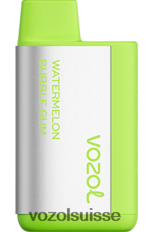 VOZOL Vape Avis - VOZOL TIGO 600 RD4TL2374 bubble-gum à la pastèque