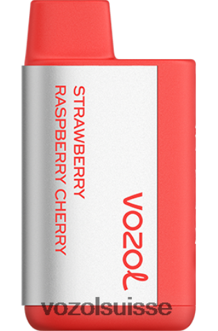 VOZOL Vape Suisse - VOZOL TIGO 600 RD4TL2373 fraise framboise cerise